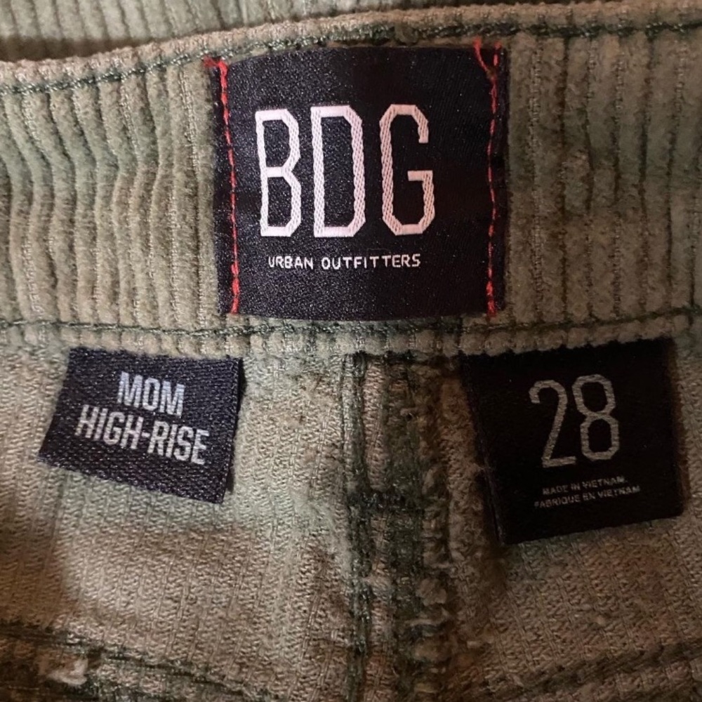 BDG Mom High Rise Corduroy Pants